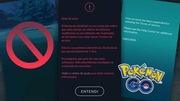 Pokemon Go banimento