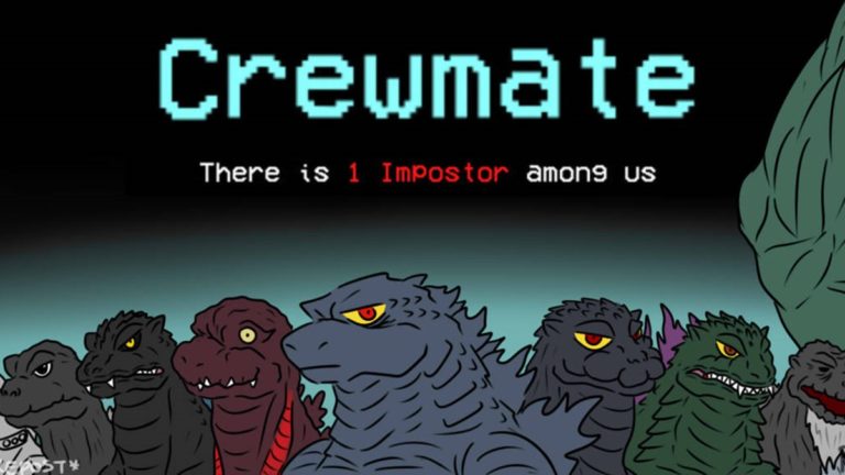Among Us Godzilla