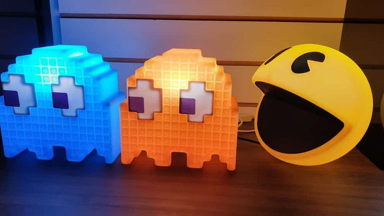 Pac Man luminária