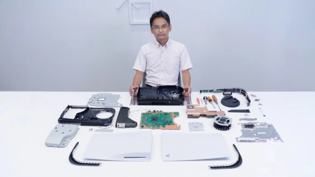 Playstation 5 desmontado