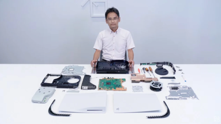 Playstation 5 desmontado