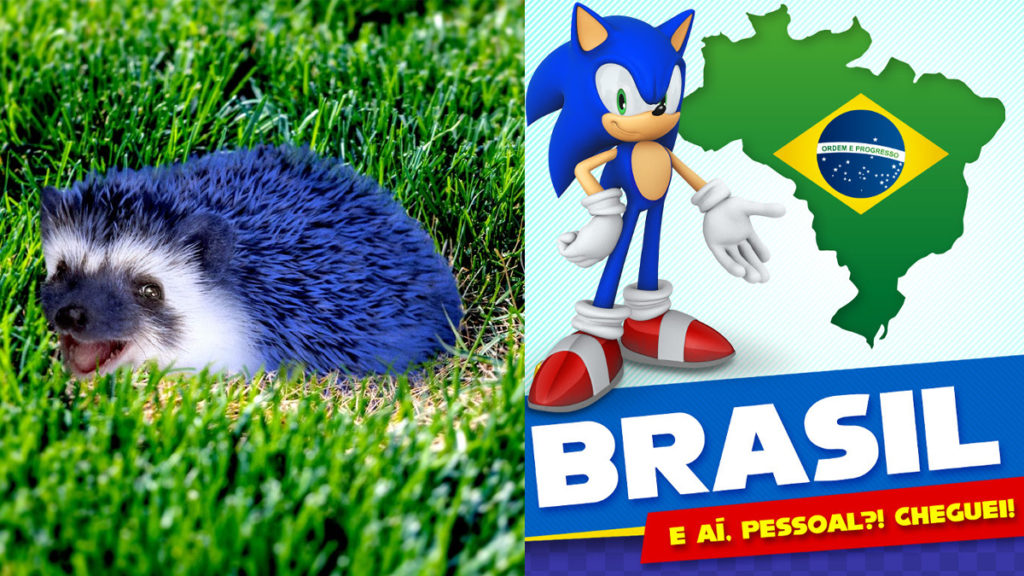 Sonic redes sociais
