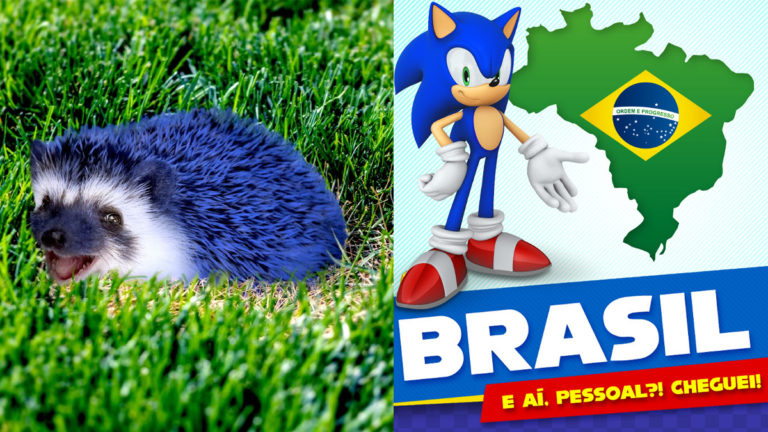Sonic redes sociais