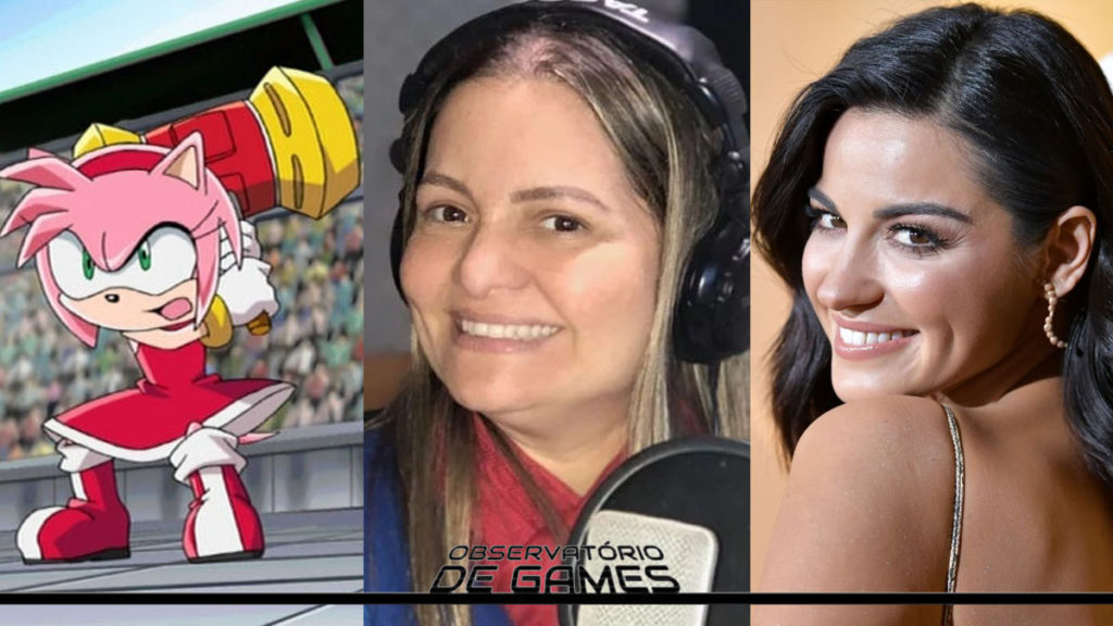 Ana Lúcia, voz de Amy e Maitê. (imagem/montagem)