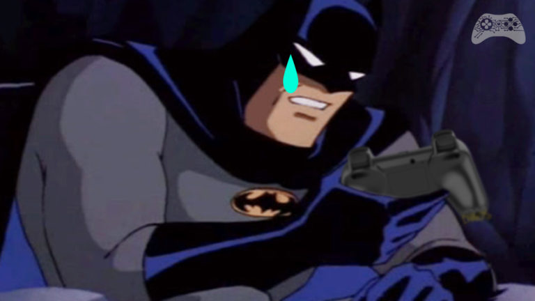 Batman joystick crying