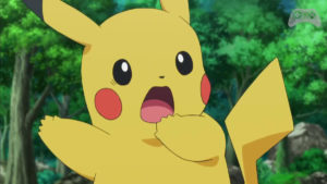 Pikachu assustado