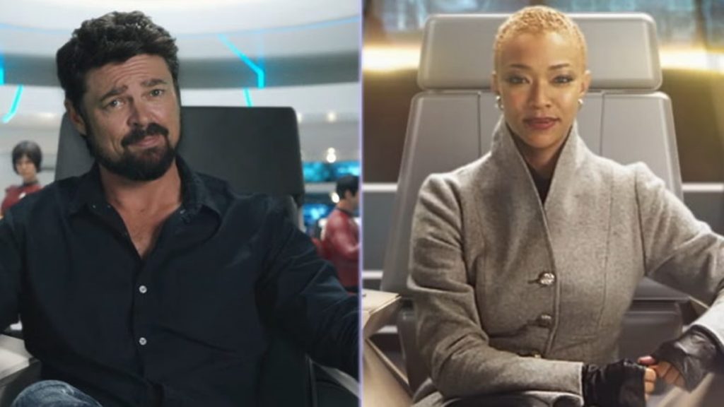 Star Trek Fleet Command Karl Urban vs Sonequa