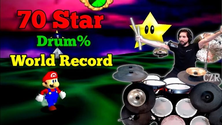 Super Mario 64 novo recorde na bateria