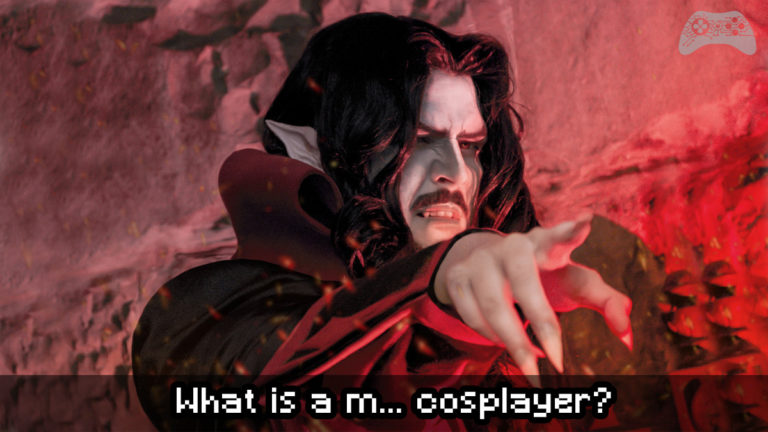 What is a man cosplayer