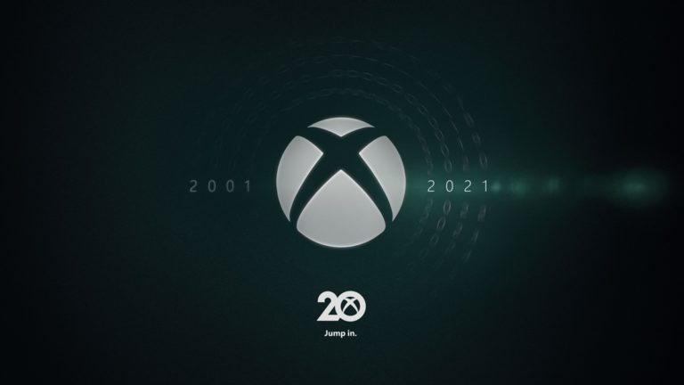 Xbox logo de 20 anos