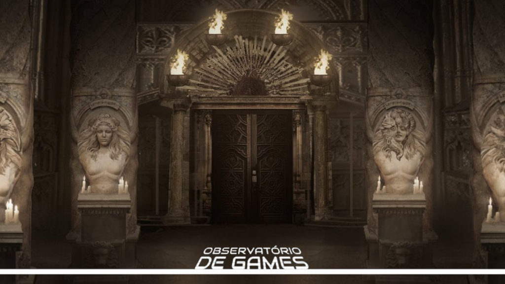 Máscaras Castelo Dimitrescu - Re Village (Imagem/Créditos: Capcom)