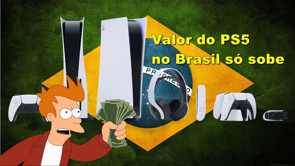 Playstation 5 Valor no Brasil