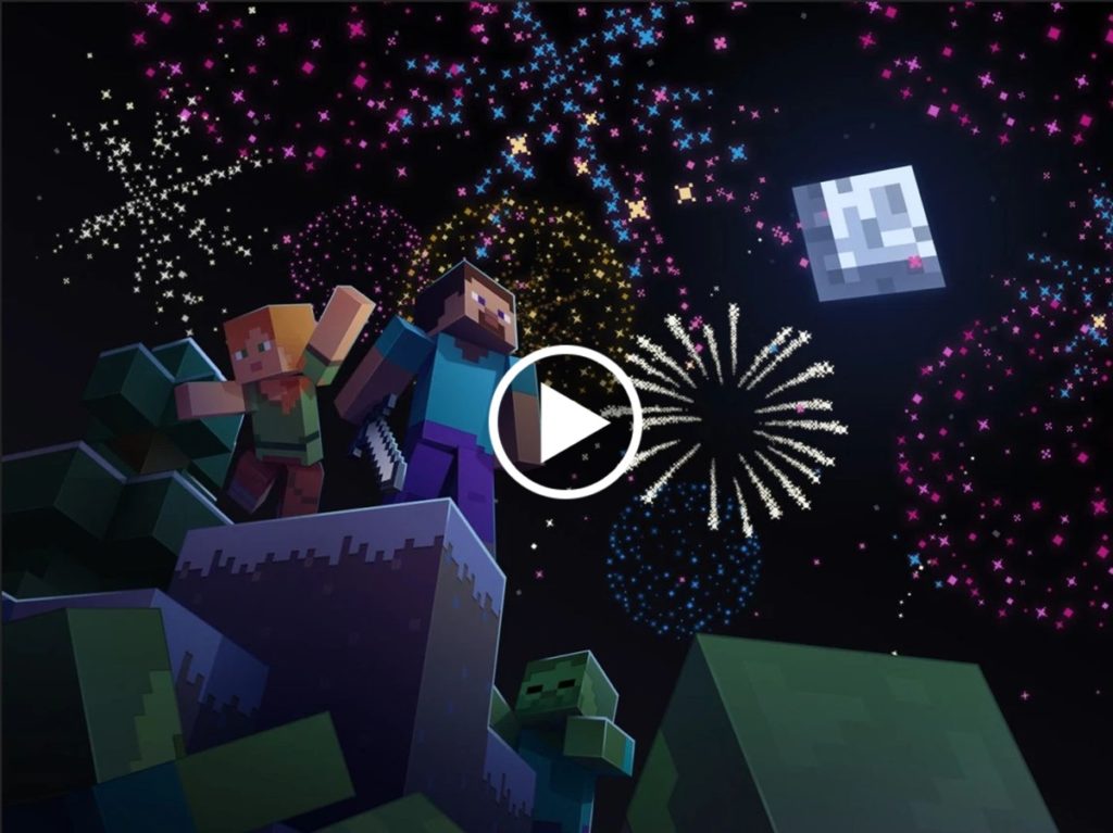 Minecraft Fogos de Artificios