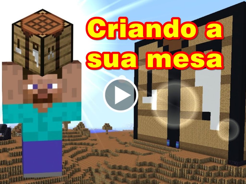 Minecraft como fazer sua mesa