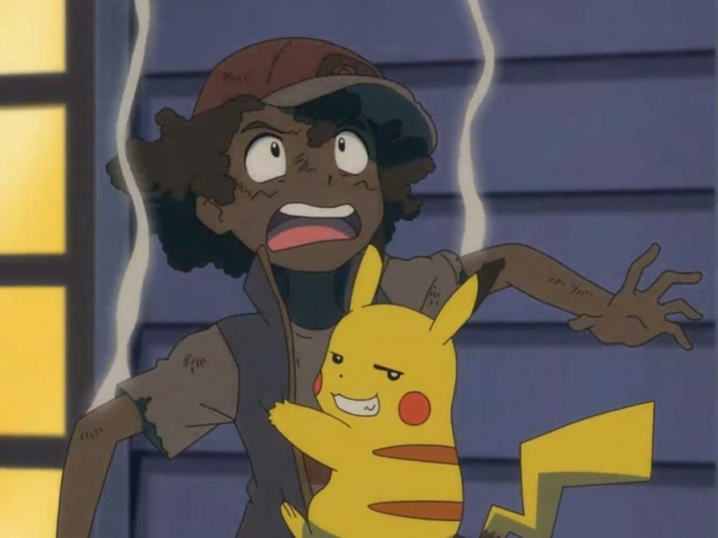 Pikachu e Ash