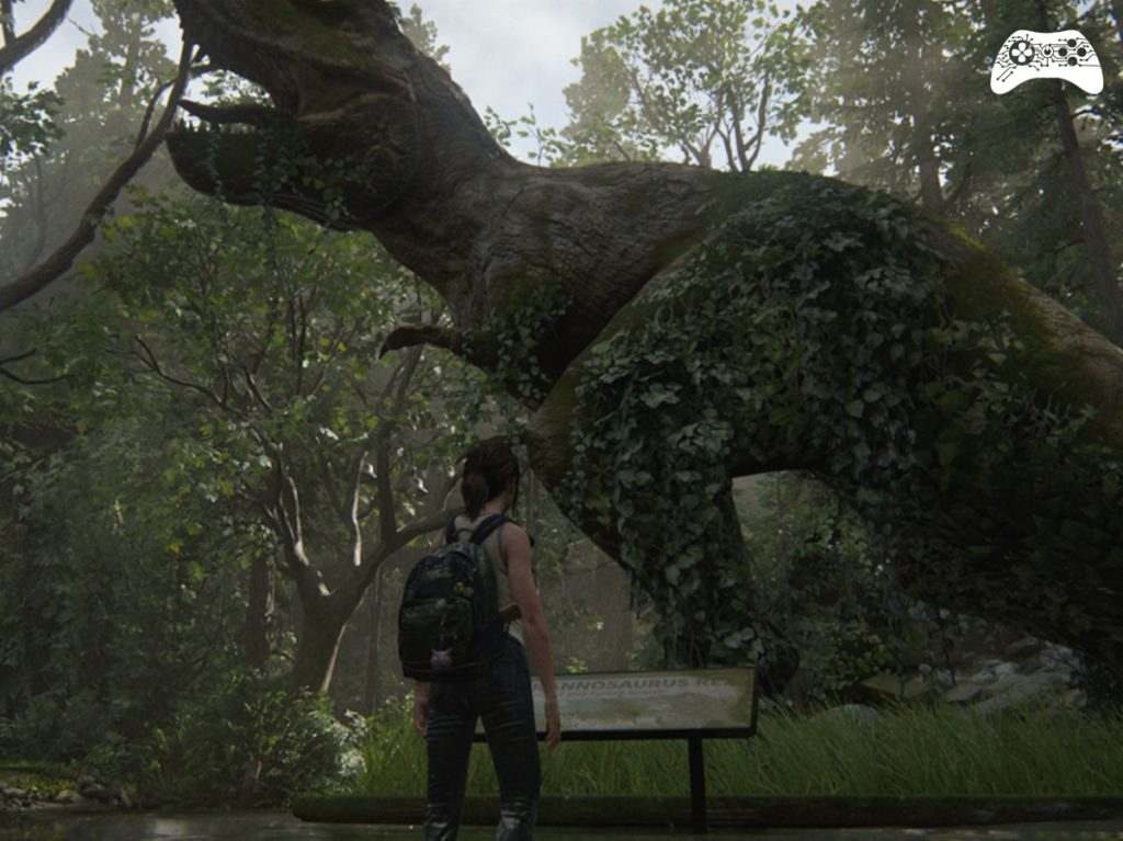 The Last of Us dinossauro Ellie