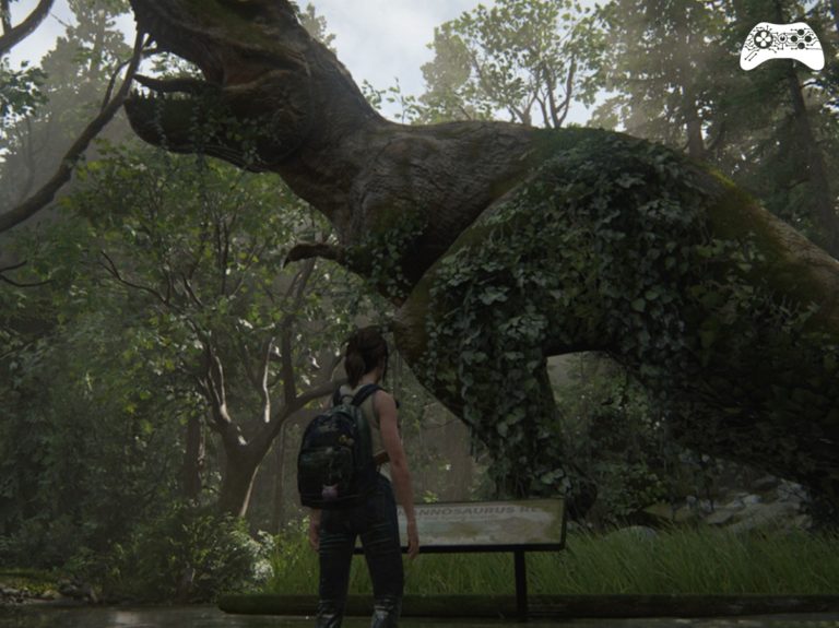 The Last of Us dinossauro Ellie