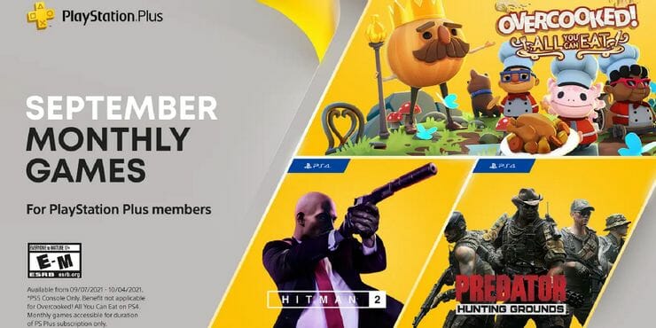 PS Plus setembro 2021