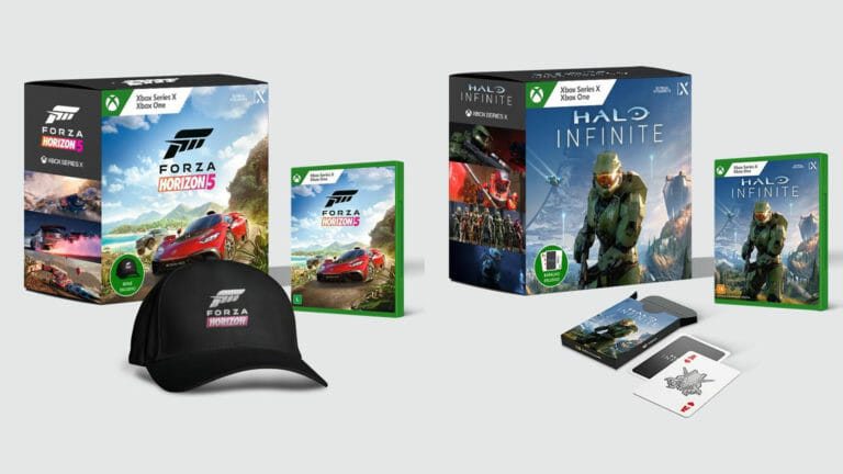 Packs exclusivos para Halo Infinite e Forza Horizon 5