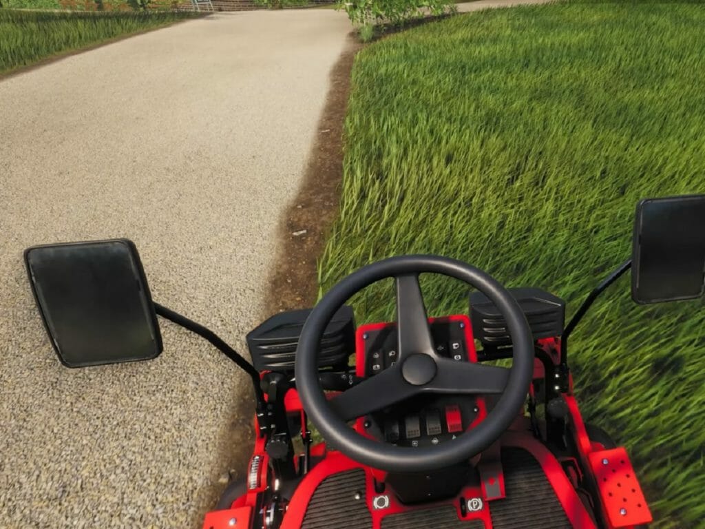 Simulador de corte de Grama