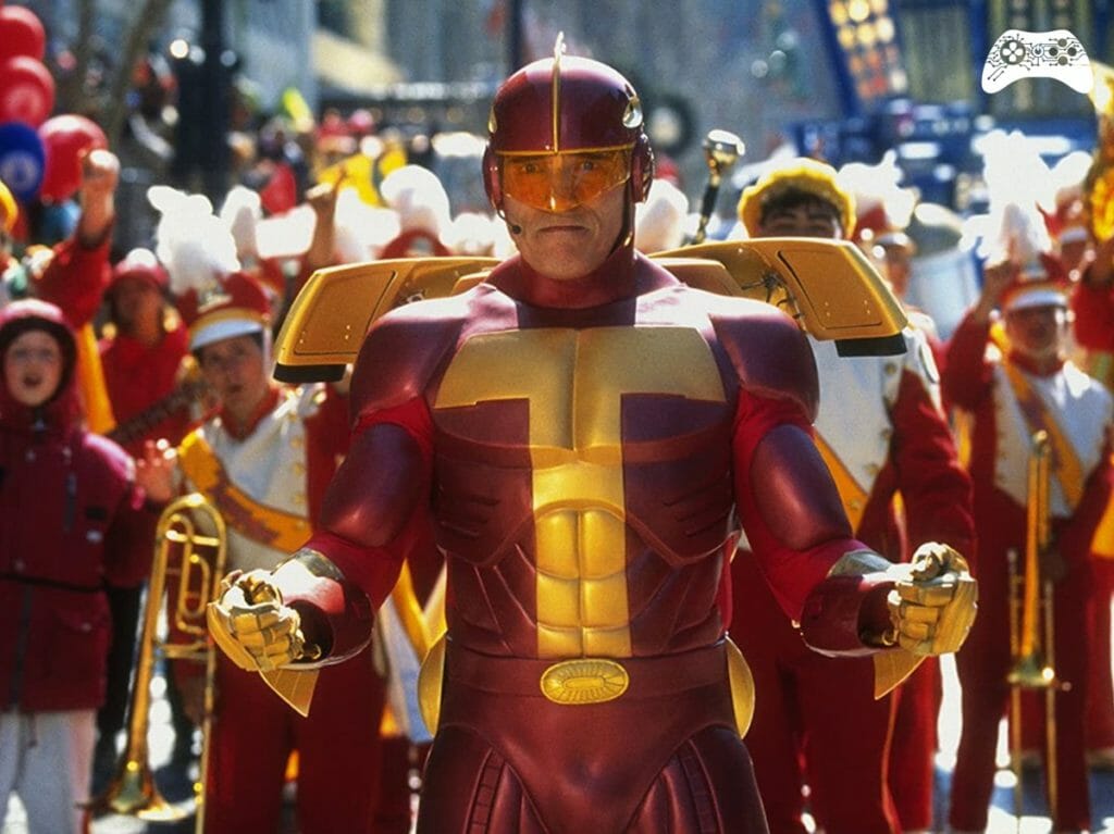 Um heroi de brinquedo