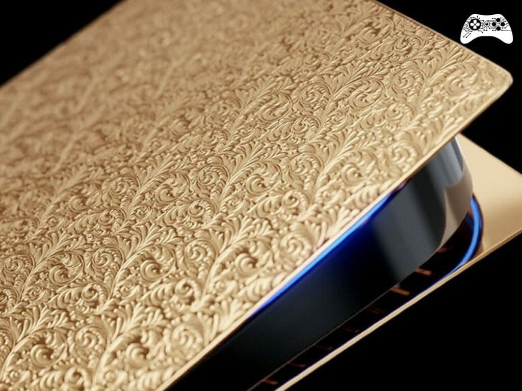 Playstation 5 de ouro caviar