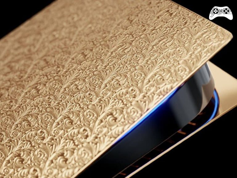 Playstation 5 de ouro caviar