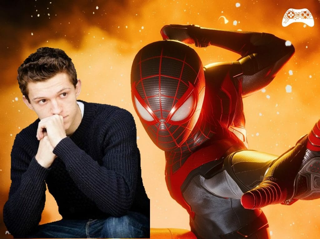 Miles Morales e Tom Holland
