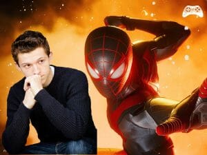Miles Morales e Tom Holland