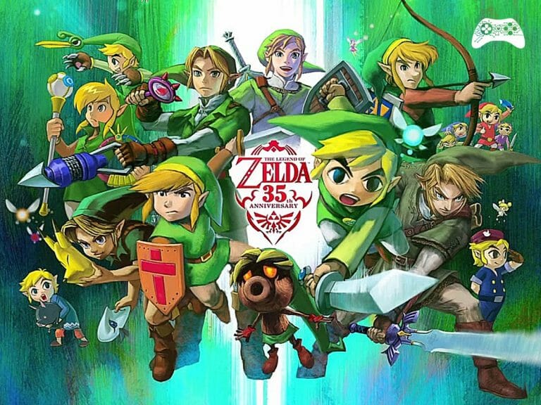 The Legend of Zelda Game 35 anos