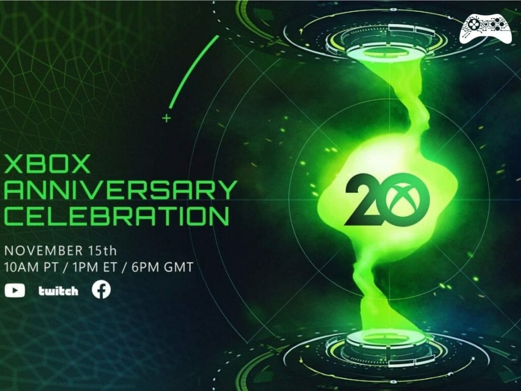 Xbox 20 anos celebracao