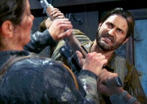 Tommy e Abby em The Last 2