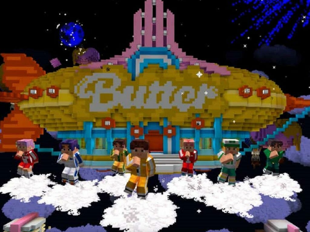 BTS em Minecraft