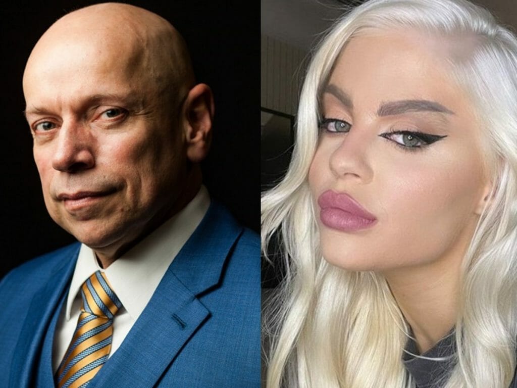 Leandro Karnal e Luisa Sonza