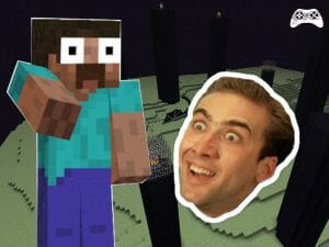 Minecraft Nicolas Cage