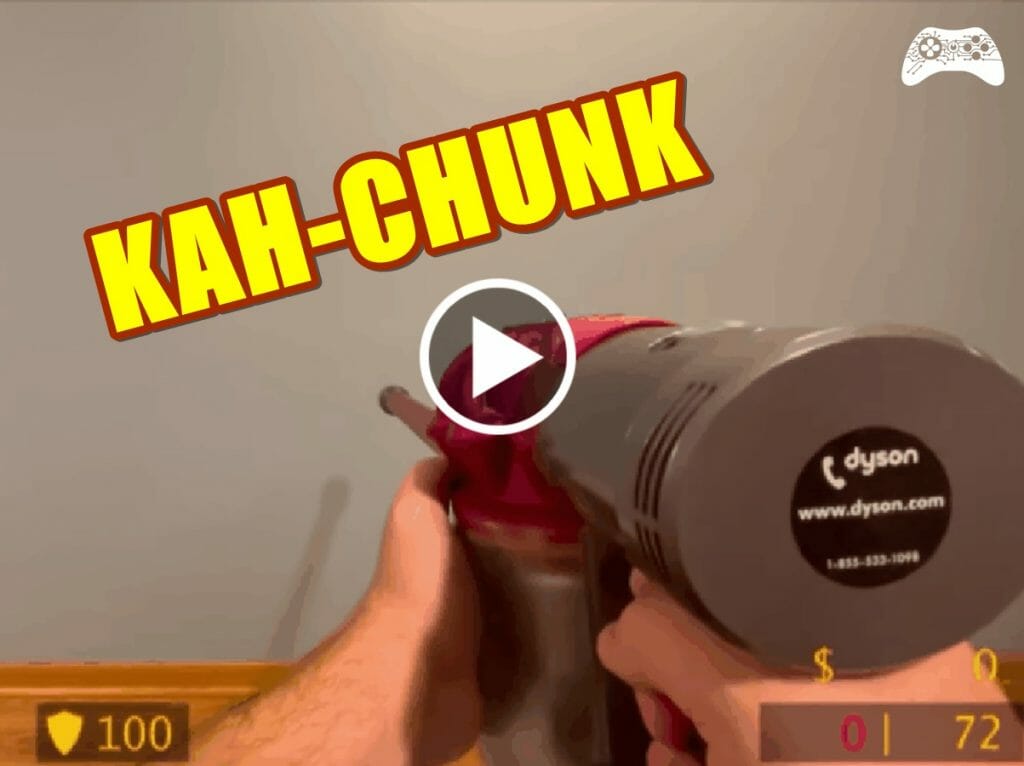 Video Game arma caseira