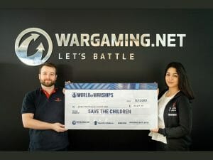 World of Warship em ação pela Save the Children