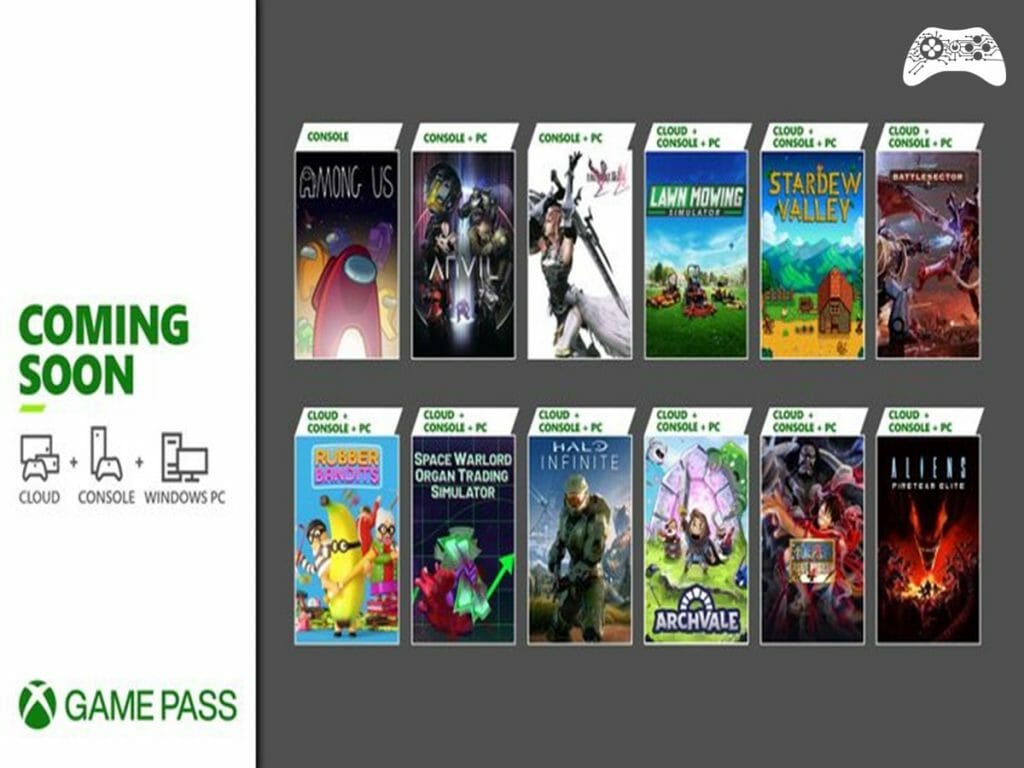 Xbox Game Pass dezembro
