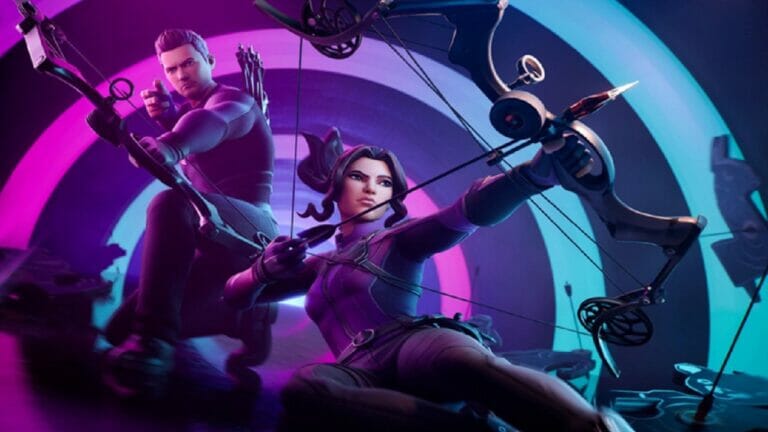 Gavião Arqueiro e Fortnite