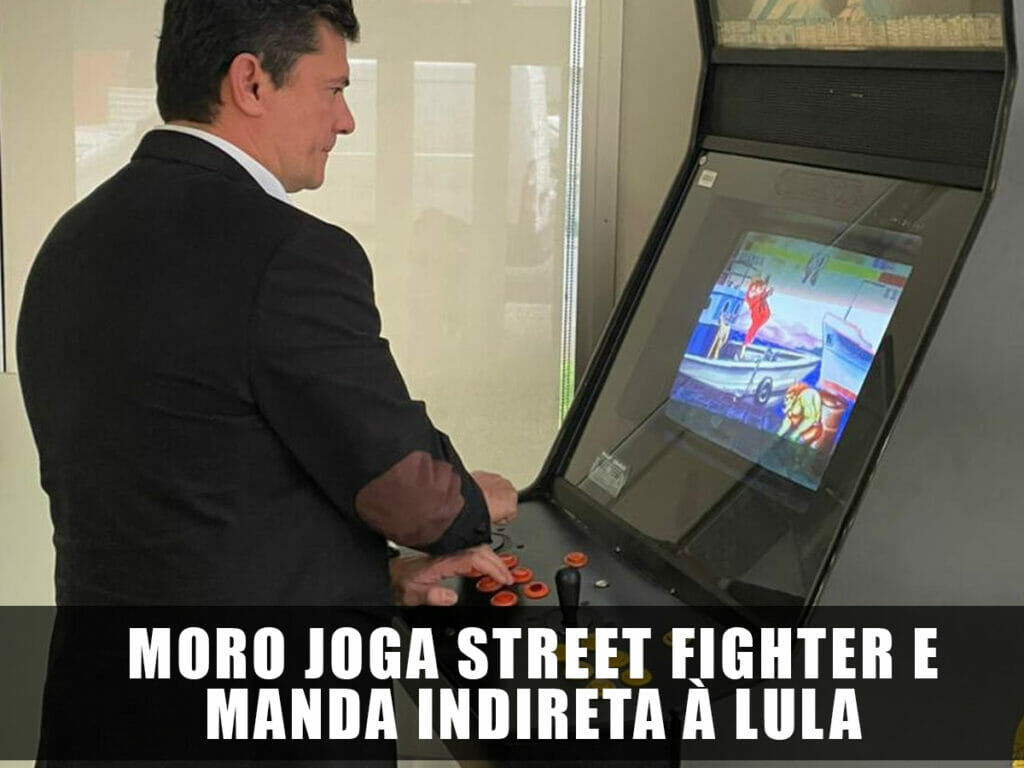 MORO STREET FIGHTER E MANDA INDIRETA A LULA