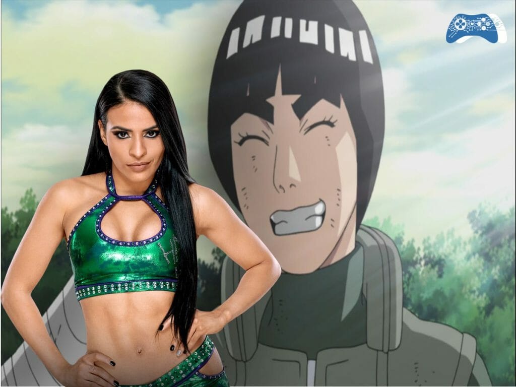 Naruto Zelina Vega Rock Lee