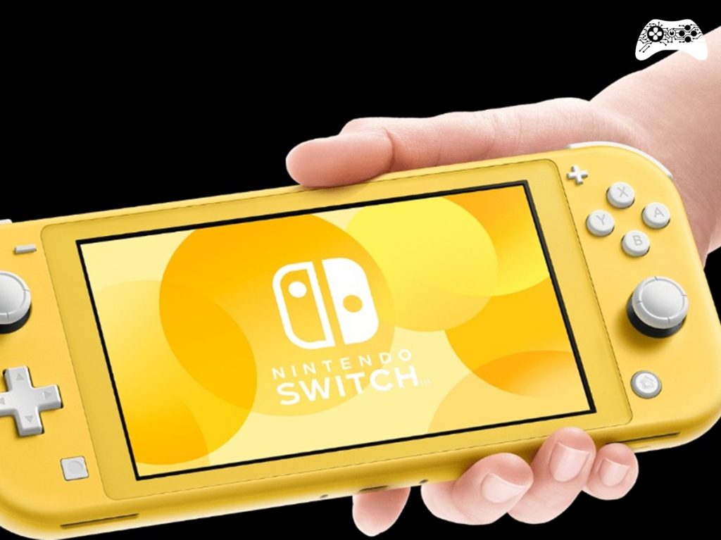 Nintendo Switch amarelo