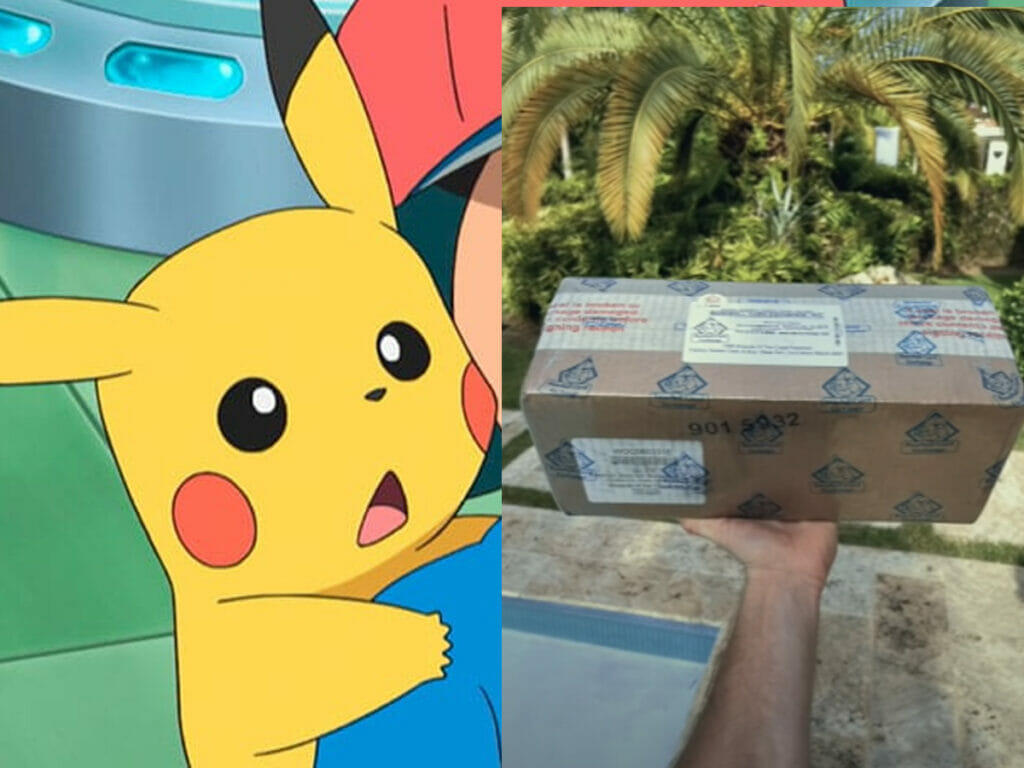 pokemon golpe logan paul card