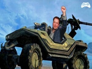 Elon Musk Halo