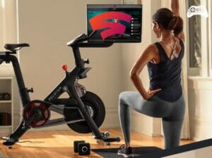 Google Stadia Peloton