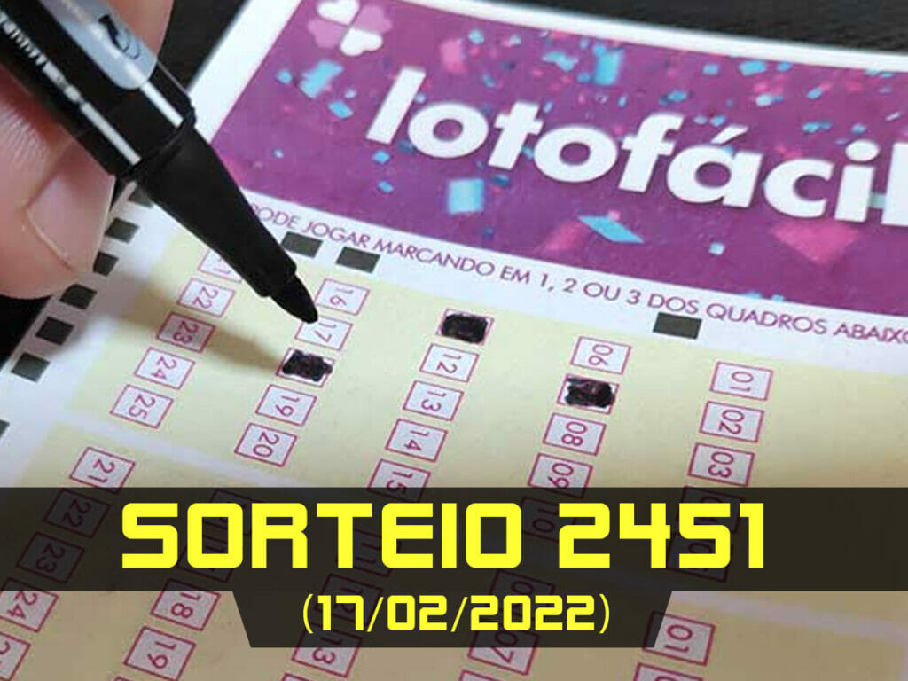 Lotofácil 2451