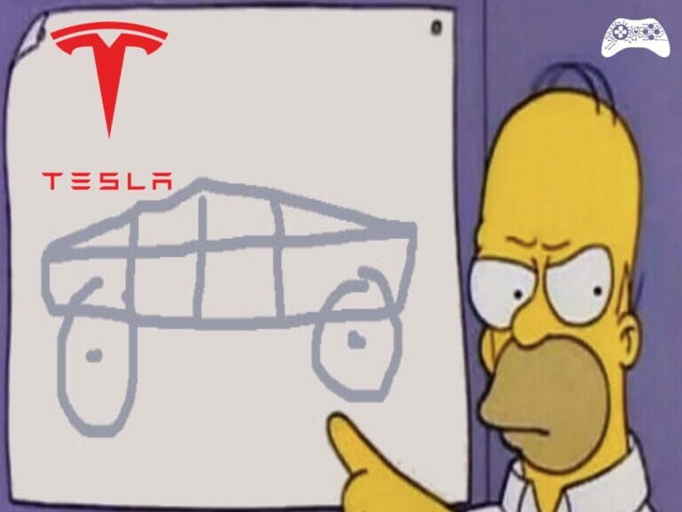 Simpsons Tesla