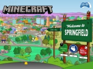 The Simpsons Minecraft