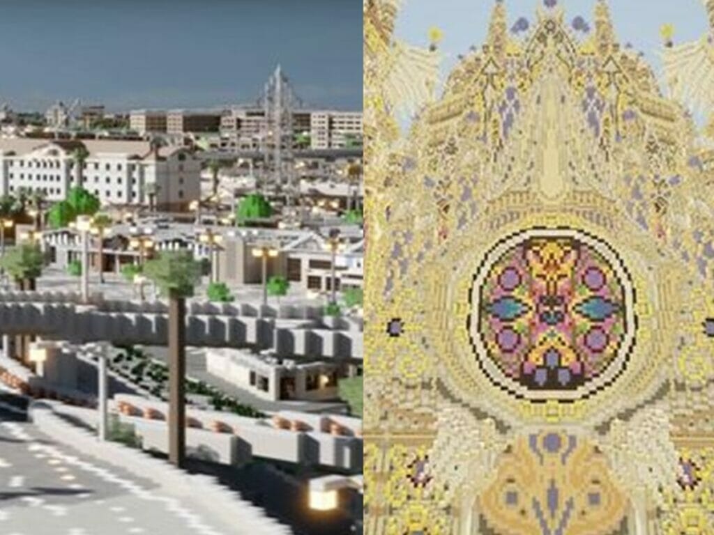 Maiores construções em Minecraft