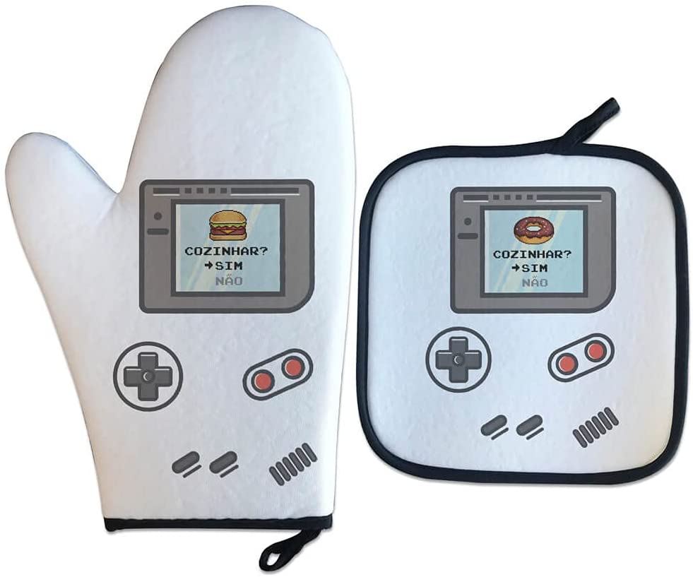 Luva Térmica para Forno com Aparador Gamer Boy